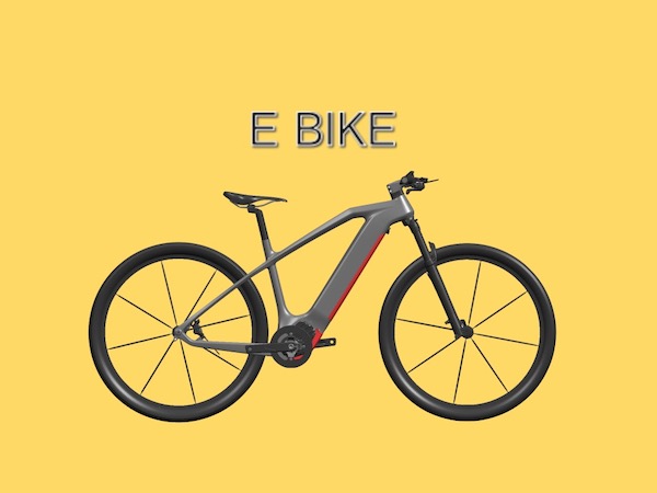 Cuadro de bicicleta eléctrica de carbono