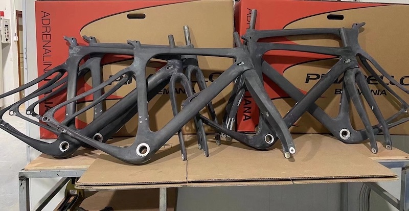 Cuadros de bicicleta de fibra de carbono Pinarello