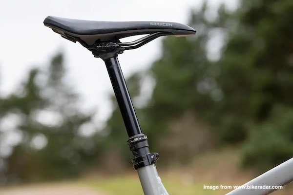 tijas de sillín de carbono para bicicleta de montaña