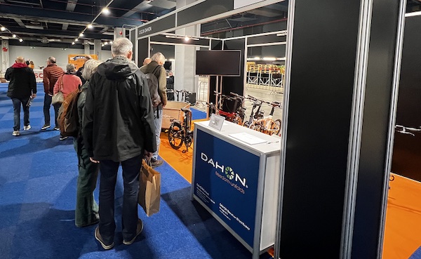 DAHON asistió a la exposición E-bike Xperience 2023 en los Países Bajos