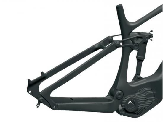 Carbon Fiber E-Suspension Bike Frames